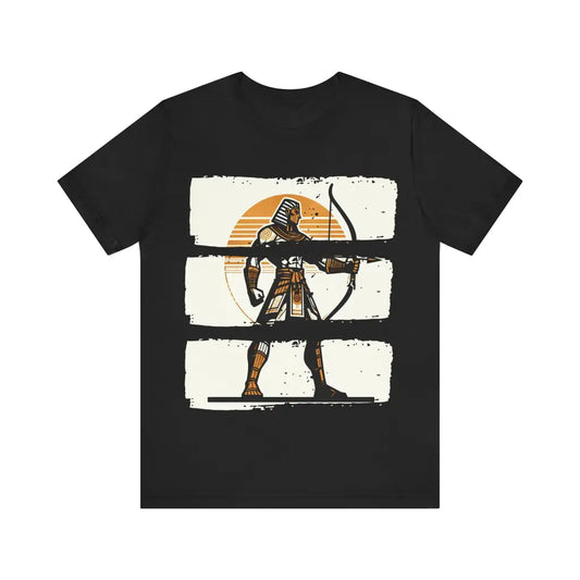 Archer of the Sun - Jersey Short Sleeve Tee - Black / S