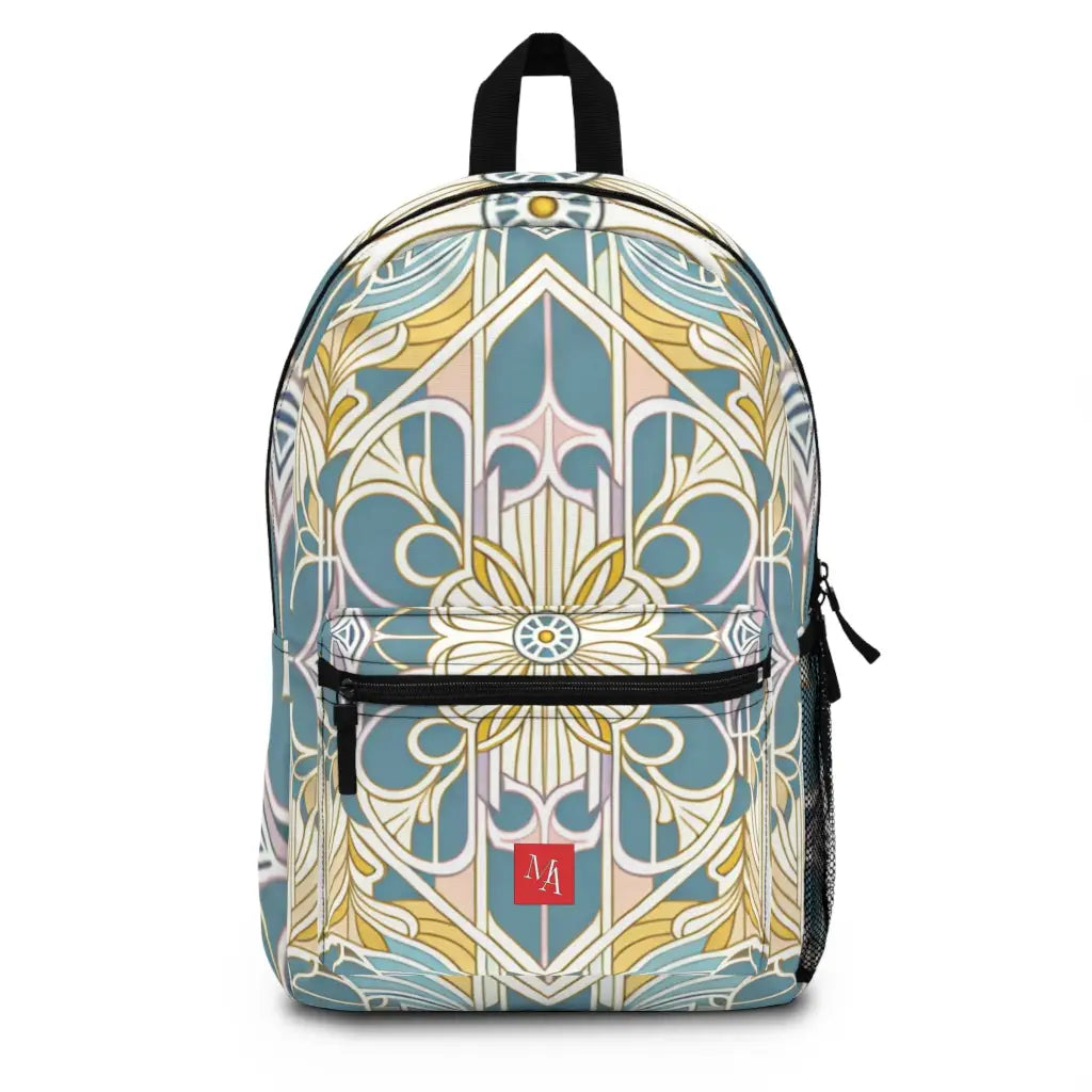 Art Deco Revival Pattern - Backpack - One size - Bags