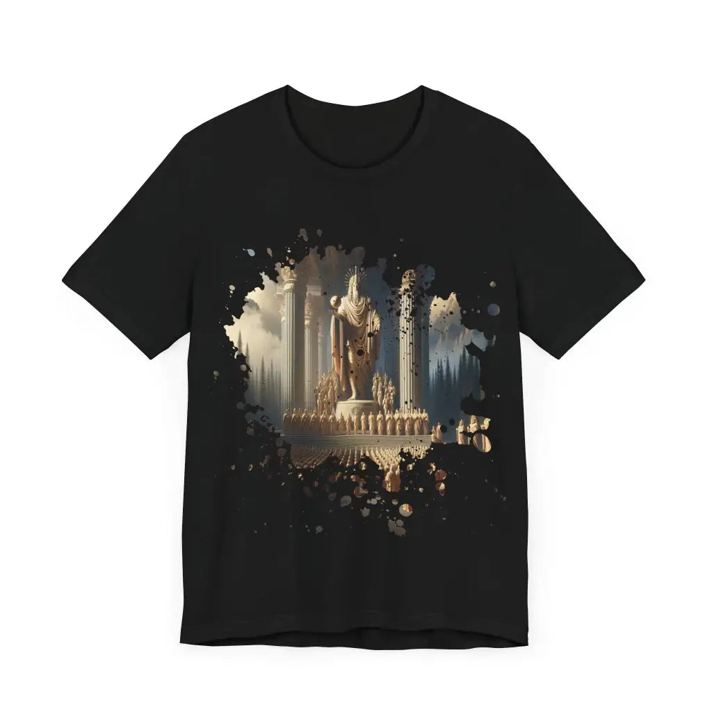 Assembly at the Temple of Oracle - Jersey Short Sleeve Tee