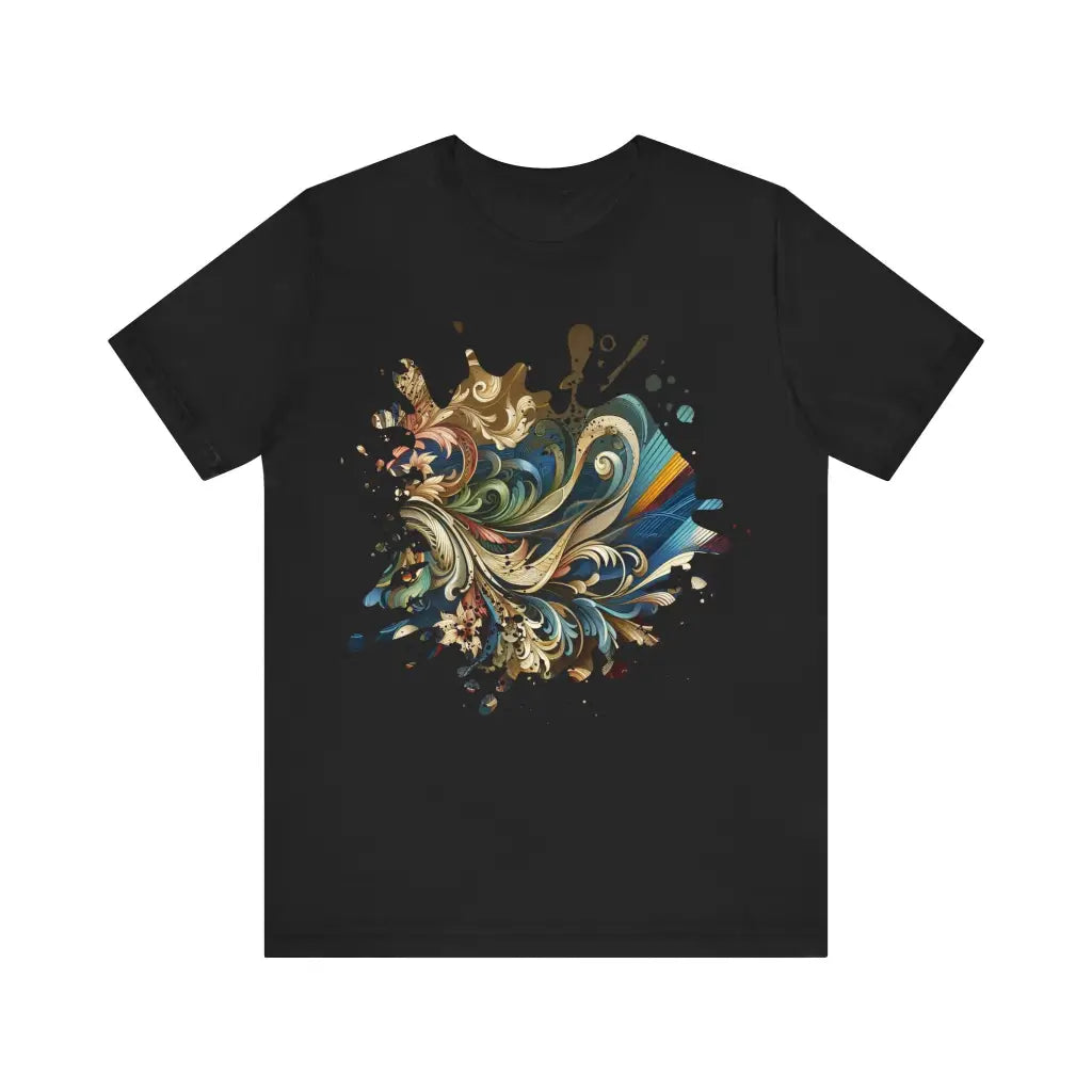 Baroque Swirls and Ornate Flourishes - Jersey Short Sleeve