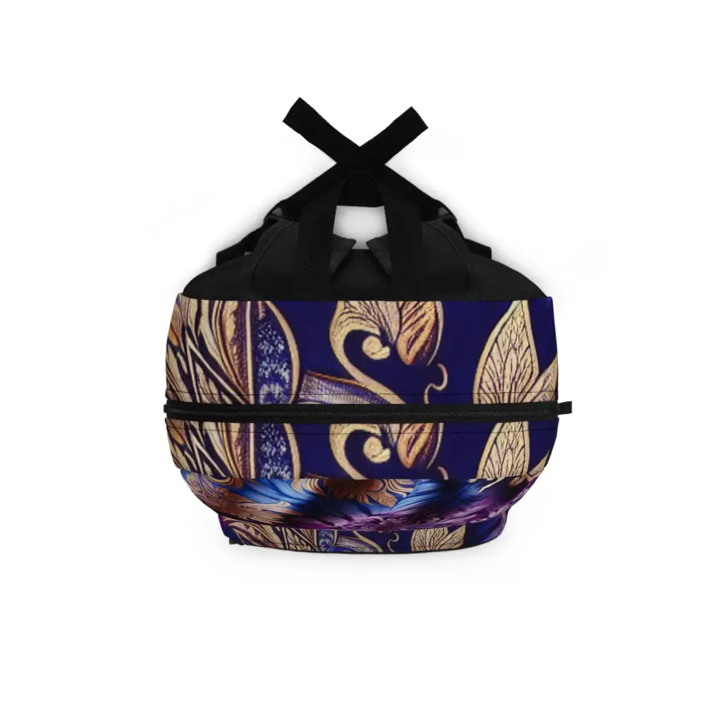 Baroque Whirls and Gilded Foliage - Backpack - One size