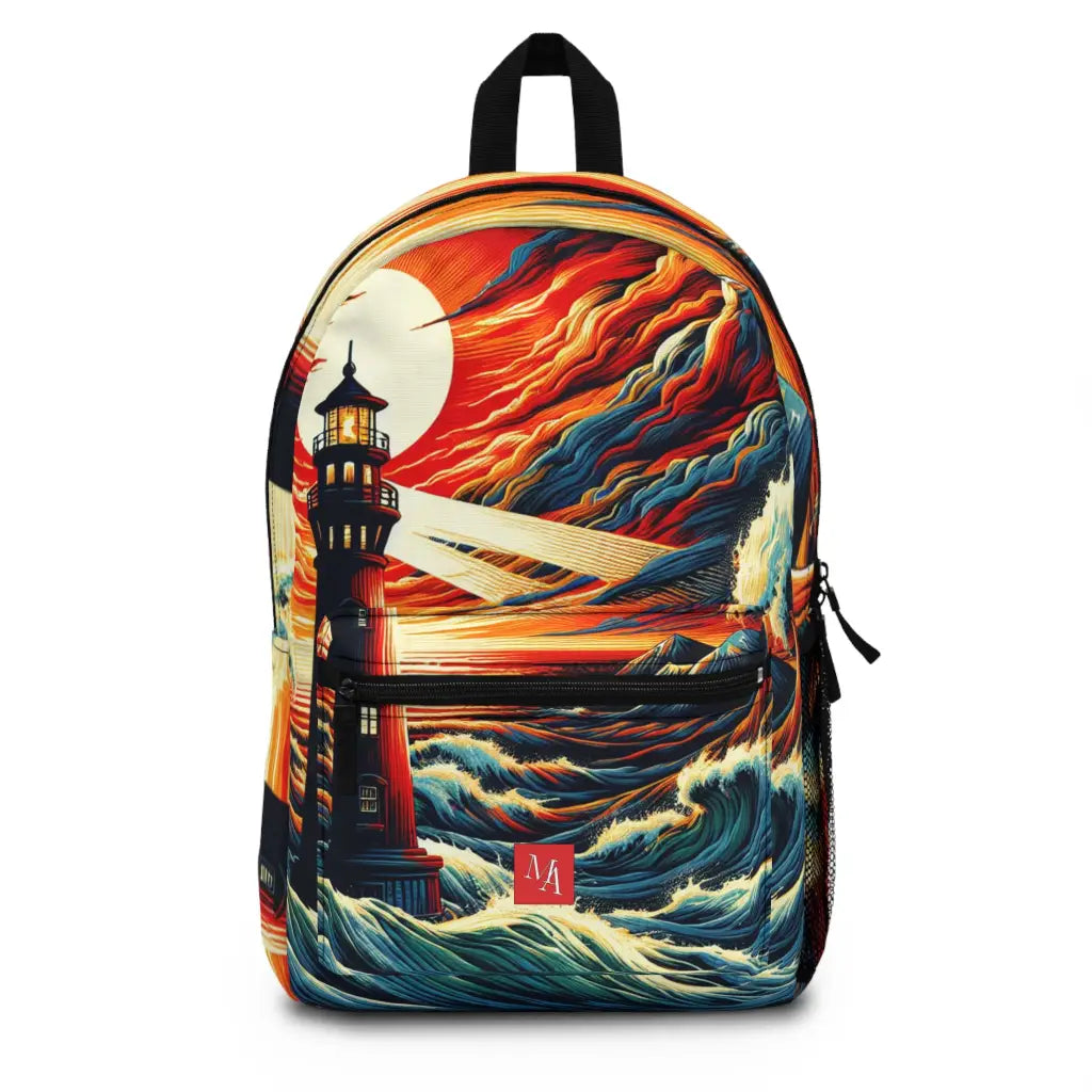 Beacon among the Waves Backpack One size Bags
