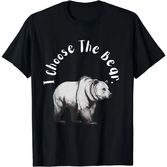 Bear vs. Man: I’m Choosing the T-Shirt - Black / Men