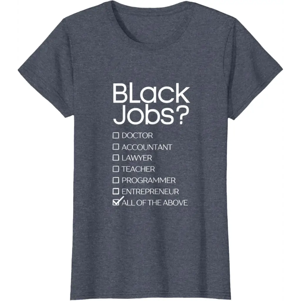 Black Job Definition: Politics professionals T-Shirt