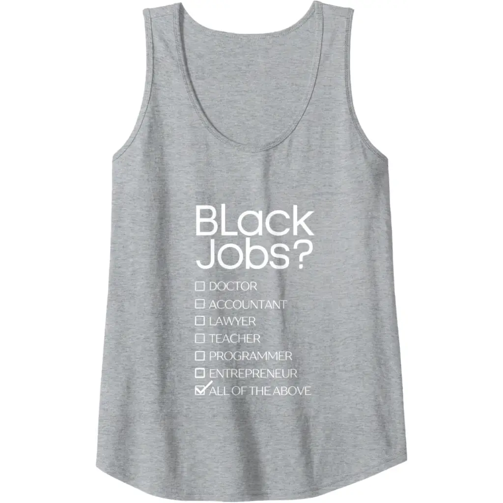 Black Job Definition: Politics professionals Tank Top