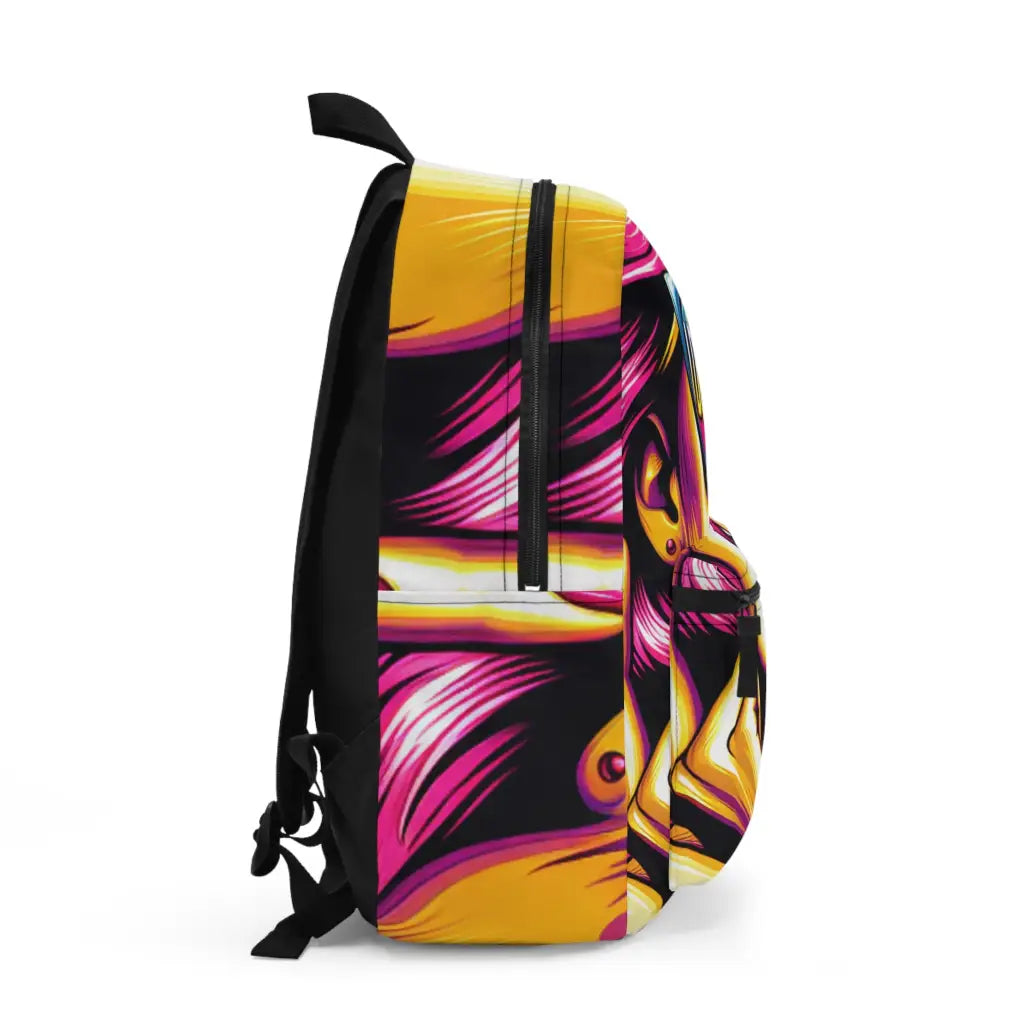 Bold Expression in Pop Art Backpack One size Bags