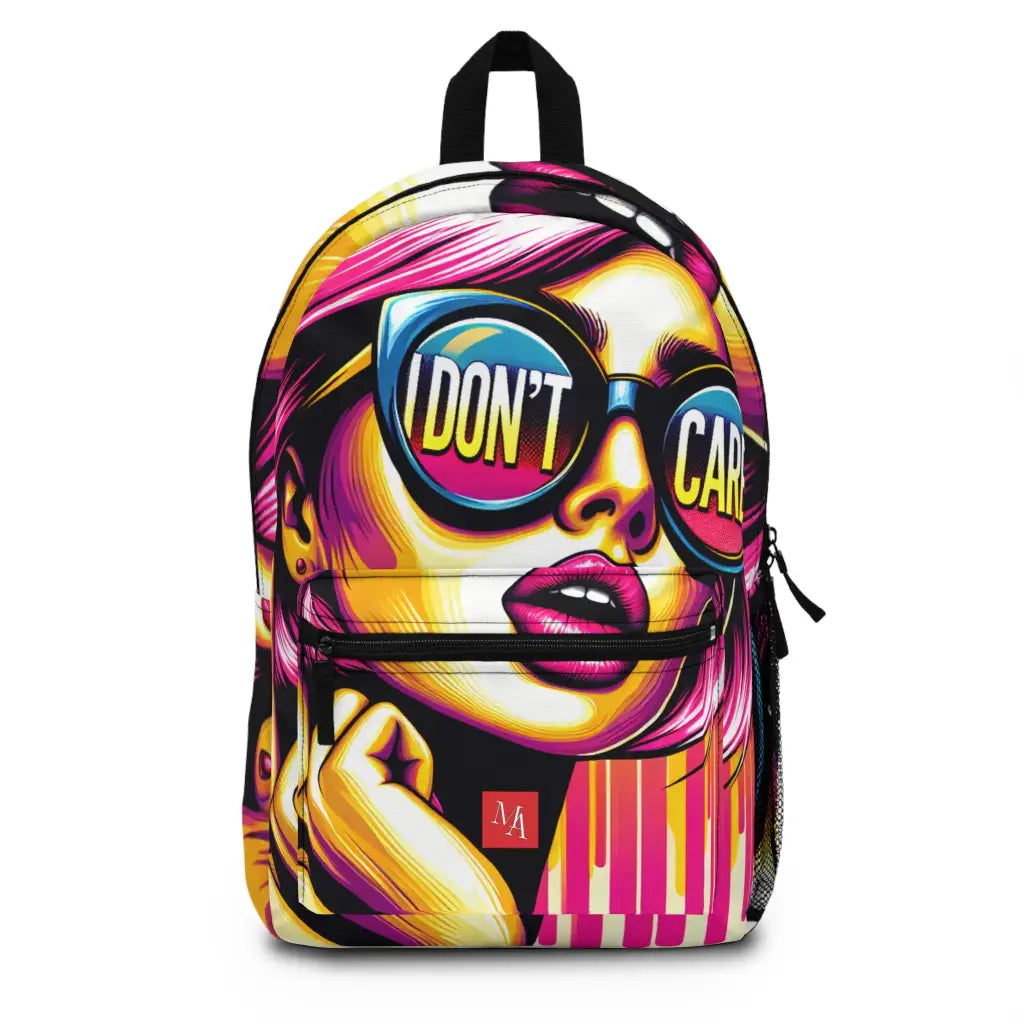 Bold Expression in Pop Art Backpack One size Bags