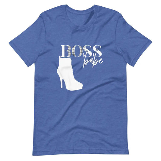 Boss Babe t-shirt - Heather True Royal / S - T-Shirt