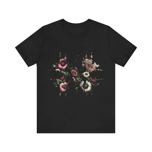 Botanic Illustration in Bloom - Jersey Short Sleeve Tee