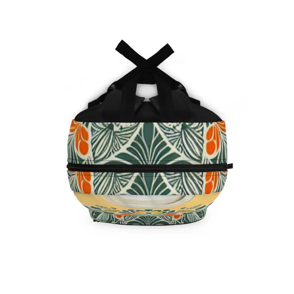 Botanical Patterns in Pastel Hues Sweatshirt - Backpack