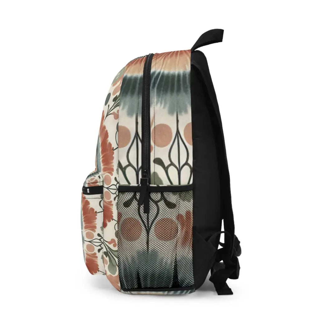 Botanical Whirlwind Design - Backpack - One size - Bags