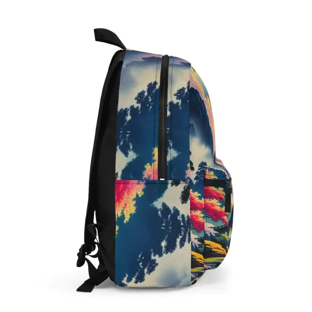 Bridge in a Vivid Grove Backpack One size Bags