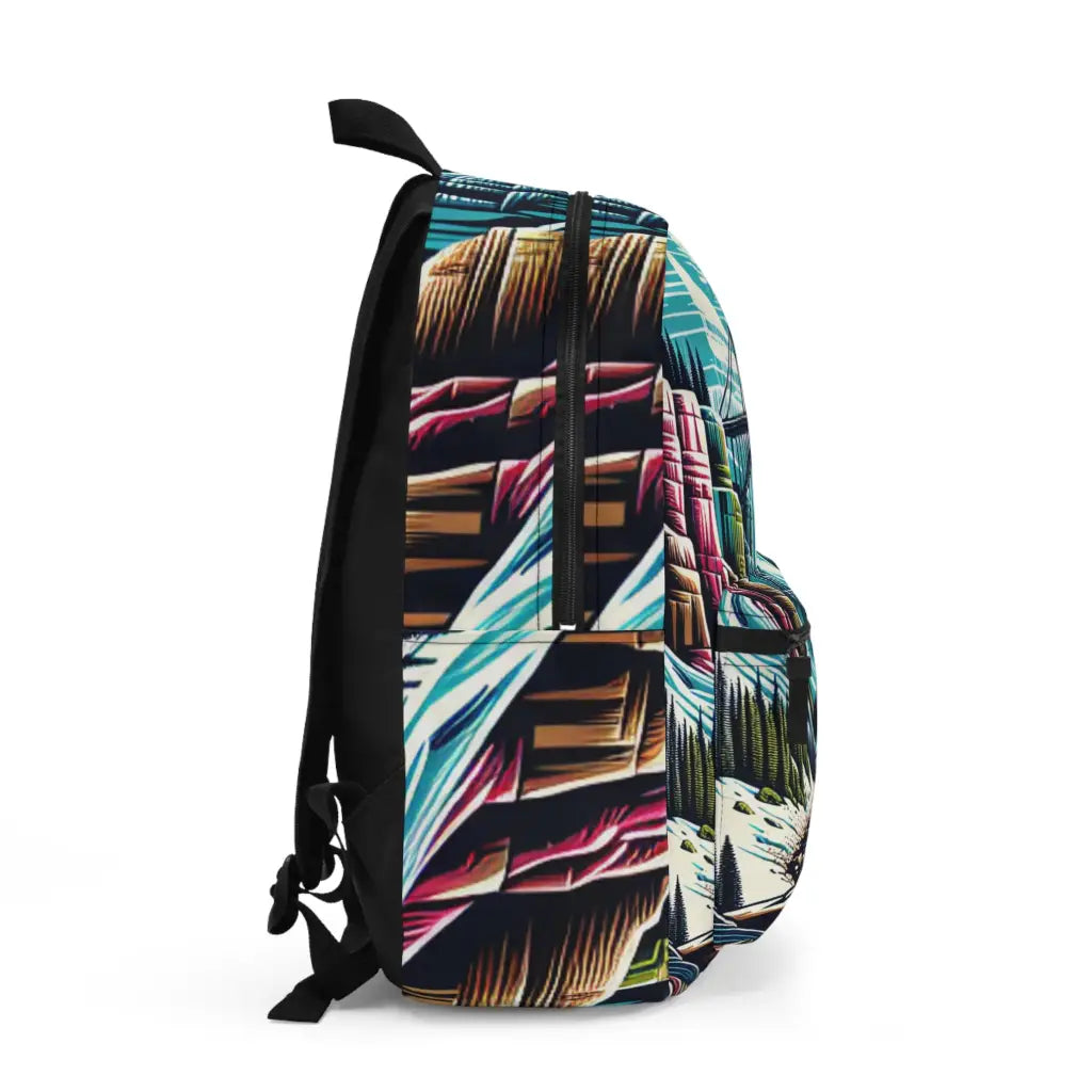 Bridge Over Glacial Pass Backpack One size Bags