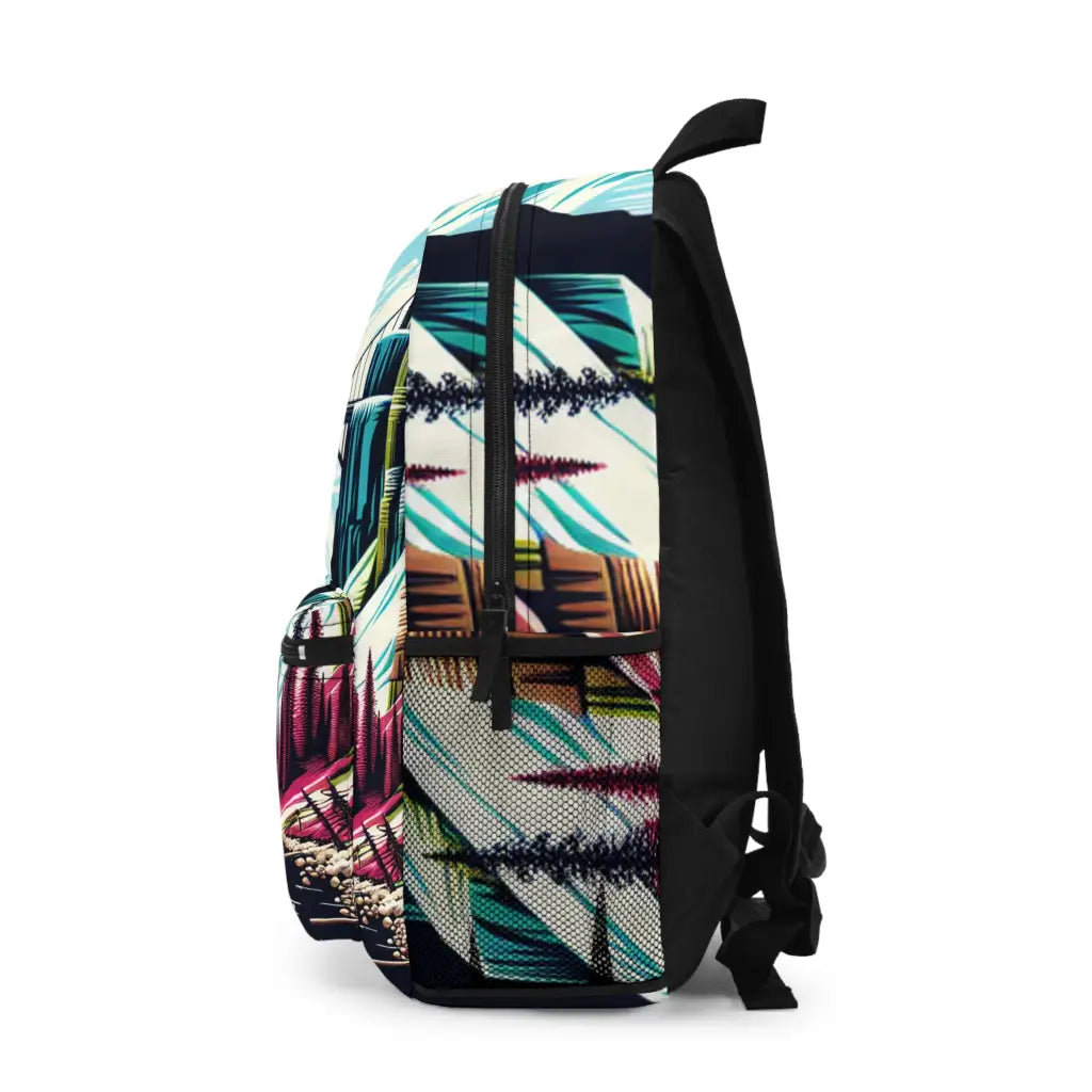 Bridge Over Glacial Pass Backpack One size Bags