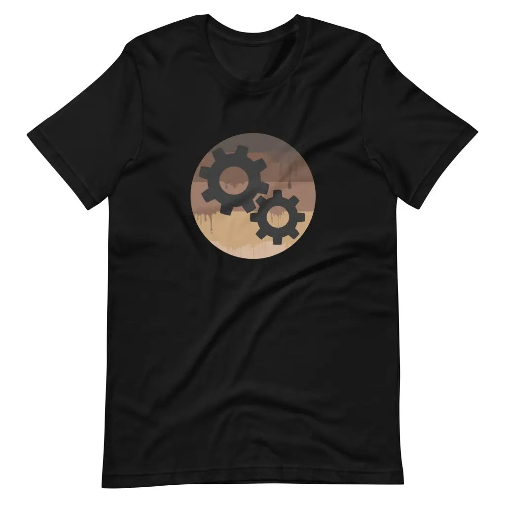 Brown STEM Short-sleeve unisex t-shirt - Black / S - T-Shirt