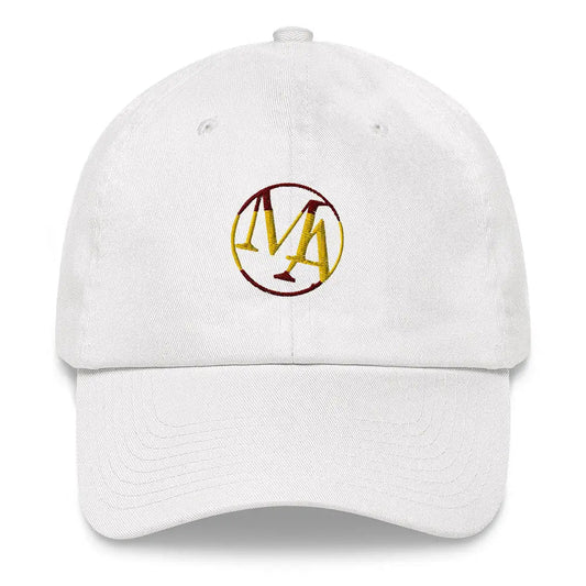 Burgundy and Gold Maxwell Alexanders Insignia Dad hat