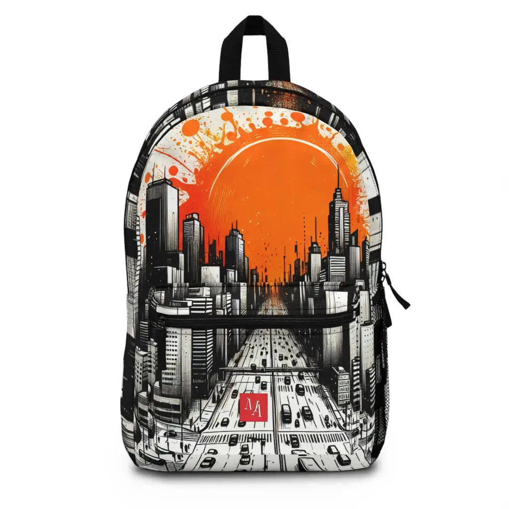 Burst of Energy in the Metropolis Backpack One size Bags