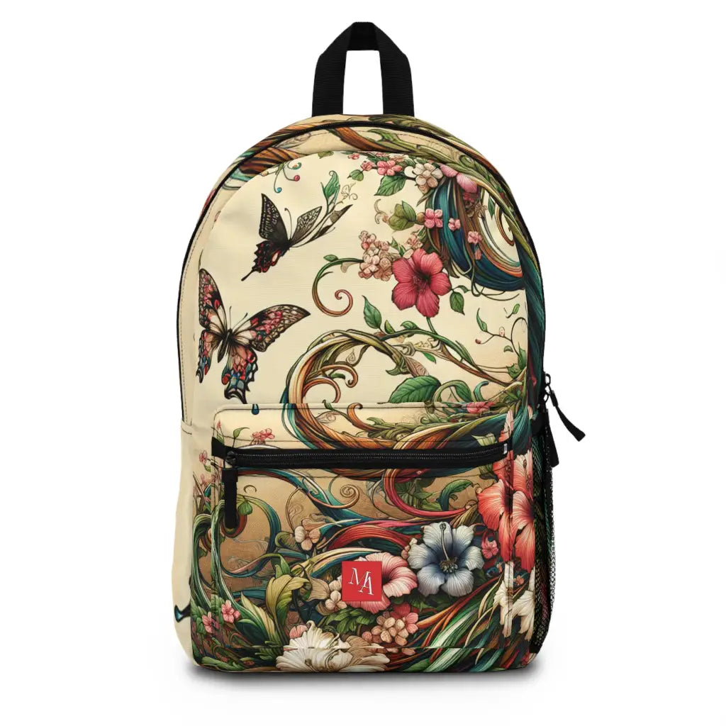 Butterflies and Floral Delight Backpack One size Bags