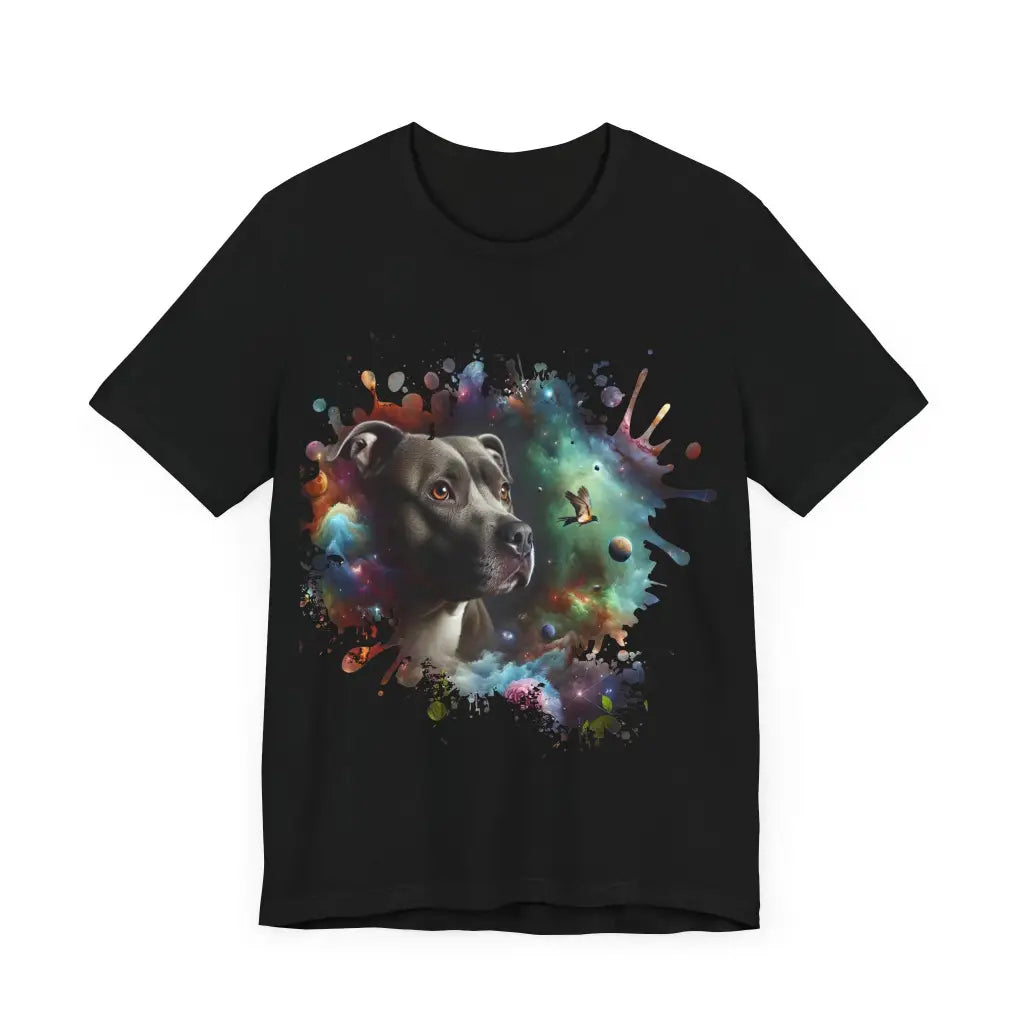 Canine Cosmos Exploration - Jersey Short Sleeve Tee