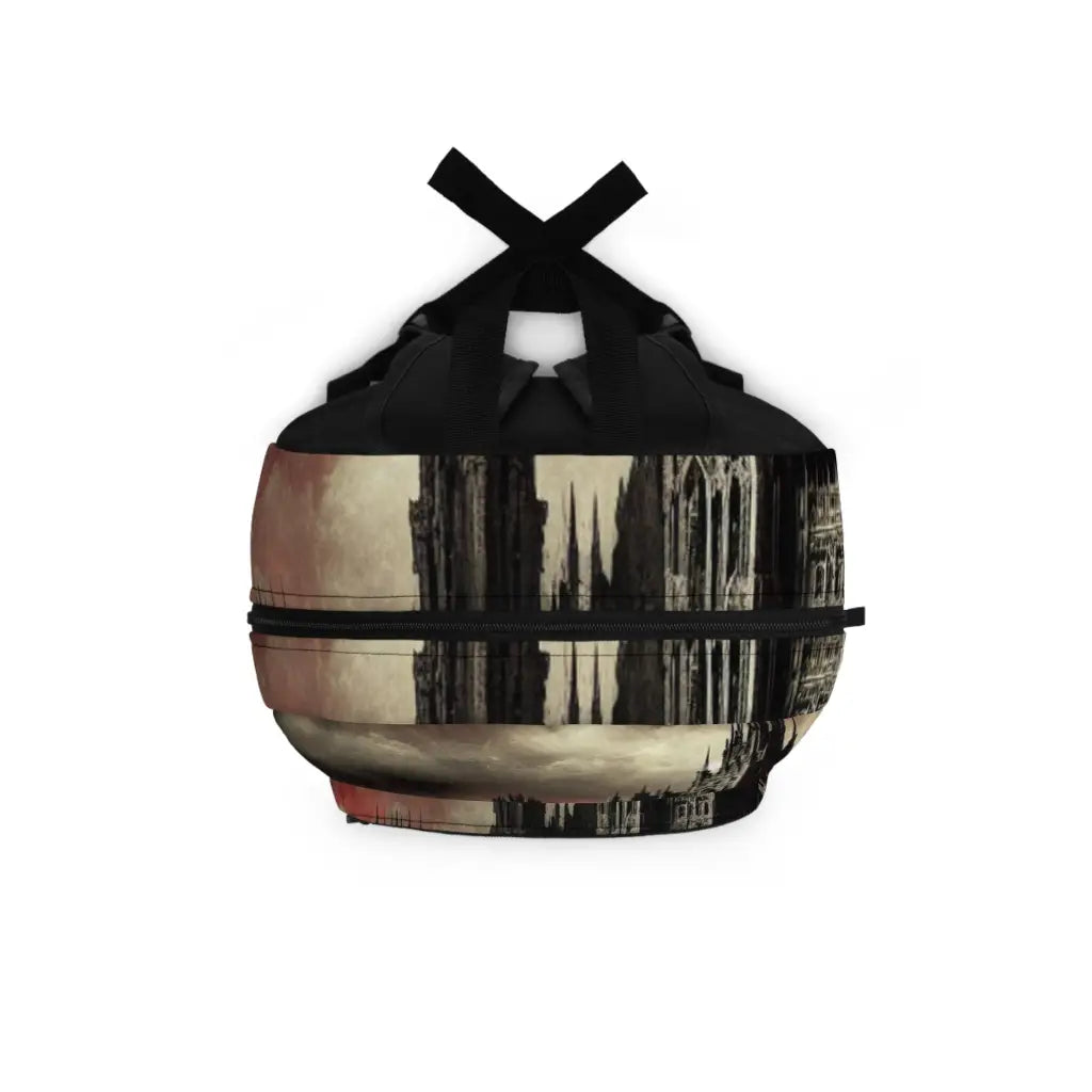 Castle Amidst the Night Sky Backpack One size Bags