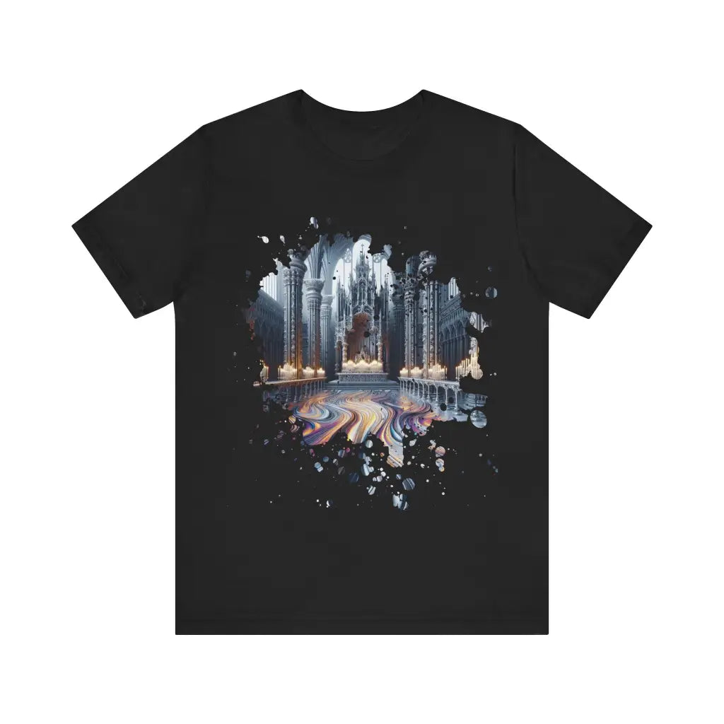 Cathedral of Swirling Illusions - Jersey Short Sleeve Tee