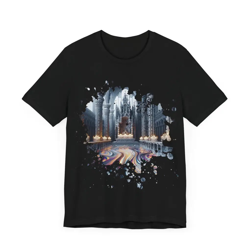 Cathedral of Swirling Illusions - Jersey Short Sleeve Tee