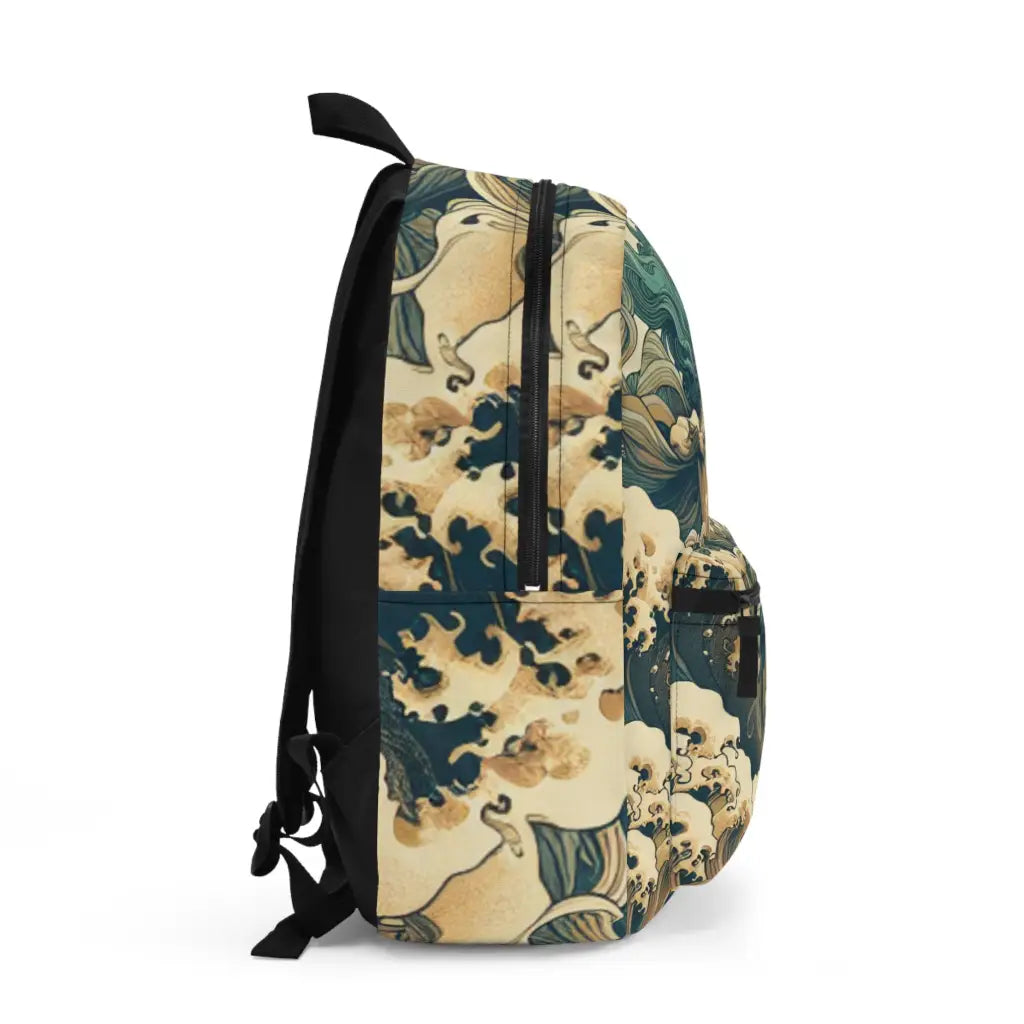 Celestial Archer in Ocean Waves Backpack One size Bags