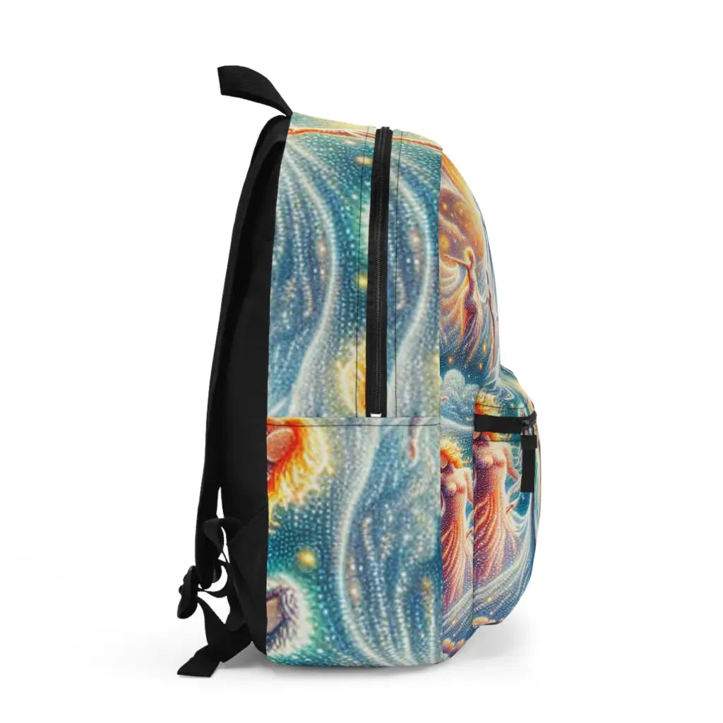 Celestial Dance in the Cosmos Backpack One size Bags