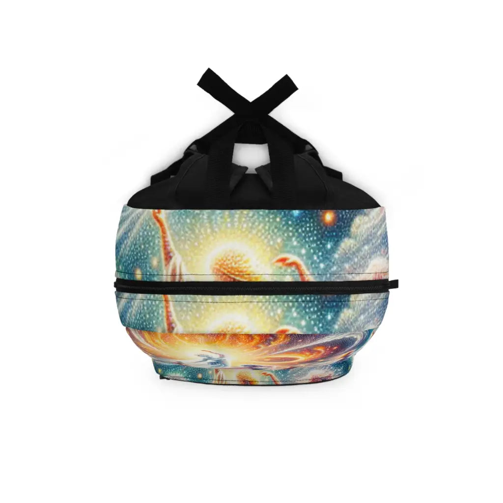 Celestial Dance in the Cosmos Backpack One size Bags