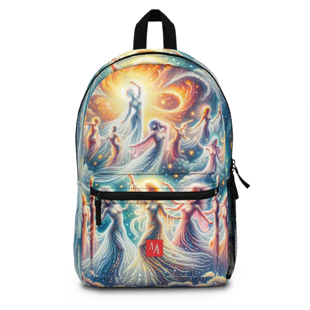 Celestial Dance in the Cosmos Backpack One size Bags