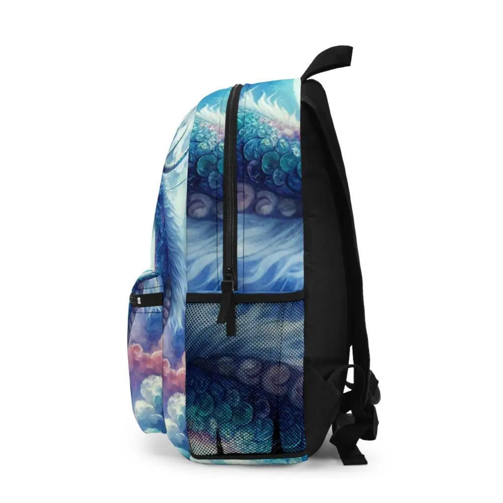 Celestial Dragon Amongst the Clouds Backpack One size Bags
