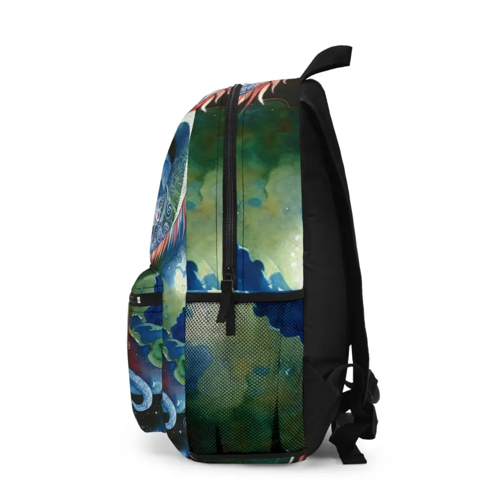 Celestial Dragon’s Journey Through Space Backpack One size