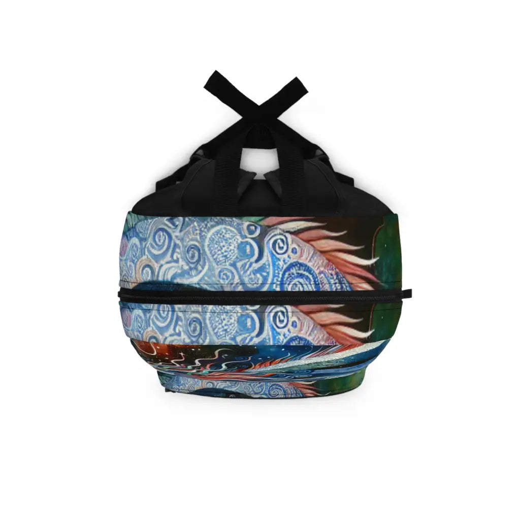 Celestial Dragon’s Journey Through Space Backpack One size