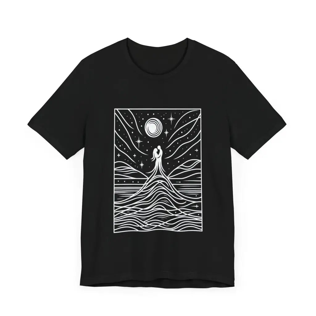 Celestial Embrace Jersey Short Sleeve Tee T Shirt