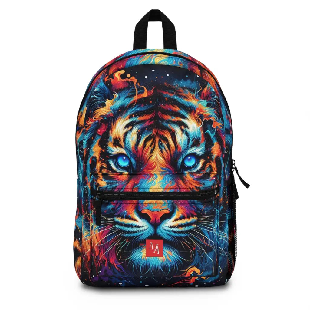 Celestial Feline Portrait Backpack One size Bags