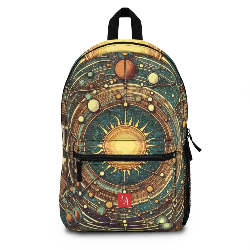Celestial Orbit Design Backpack One size Bags