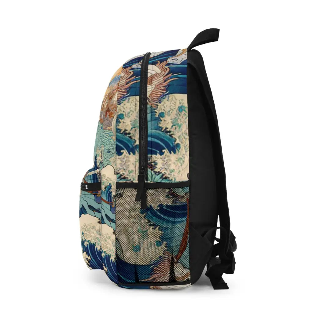 Celestial Riders in a Mythical Storm Backpack One size Bags