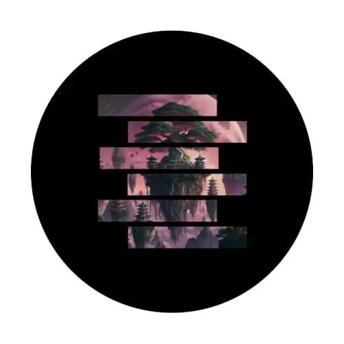 Celestial Sanctuary: Floating Zen Haven PopSockets