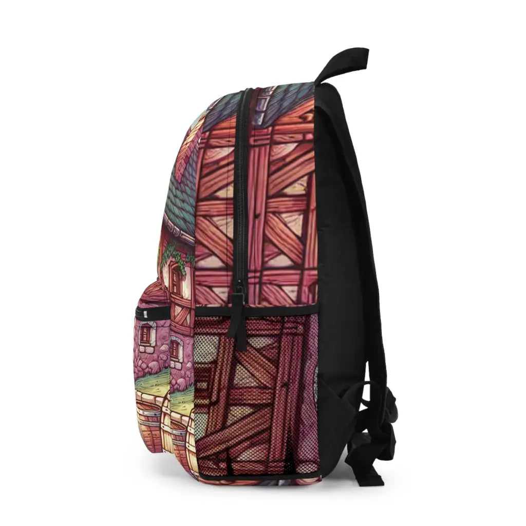 Charming Rustic Retreat Backpack One size Bags