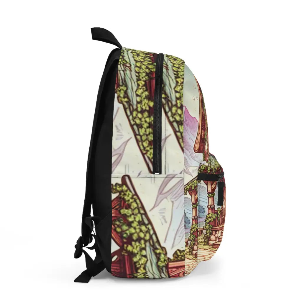 Charming Rustic Retreat Backpack One size Bags