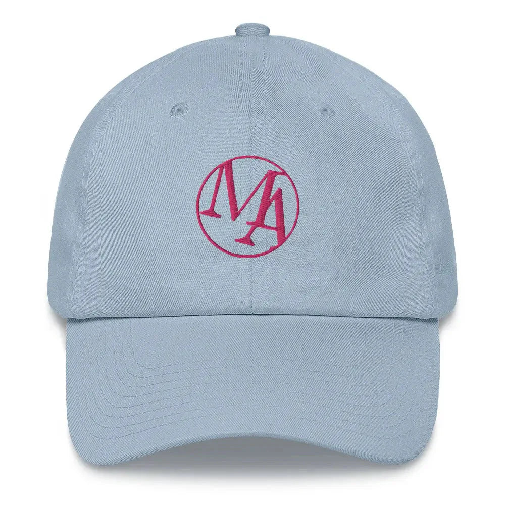 Cherry Maxwell Alexanders Insignia Dad hat - Light Blue