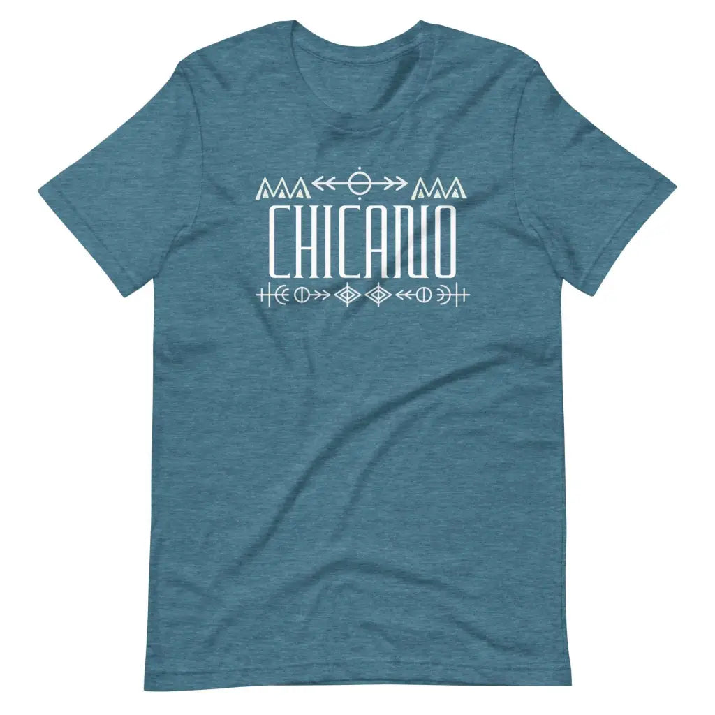 Chicano Unisex t-shirt - Heather Deep Teal / S - T-Shirt