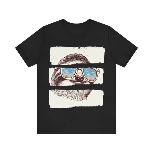 Chill Vibes with the Cool Sloth - Jersey Short Sleeve Tee