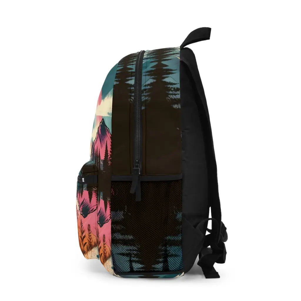 Chromatic Echoes in Nature Backpack One size Bags