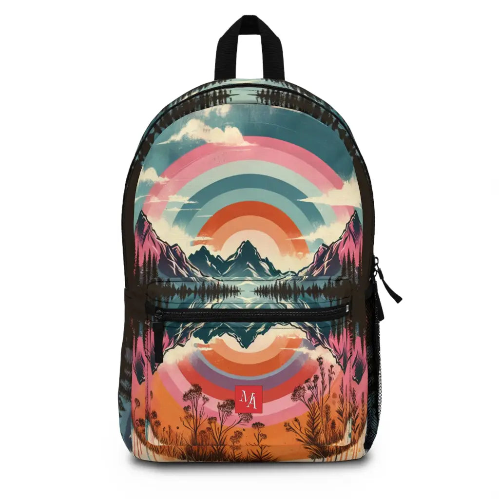 Chromatic Echoes in Nature Backpack One size Bags