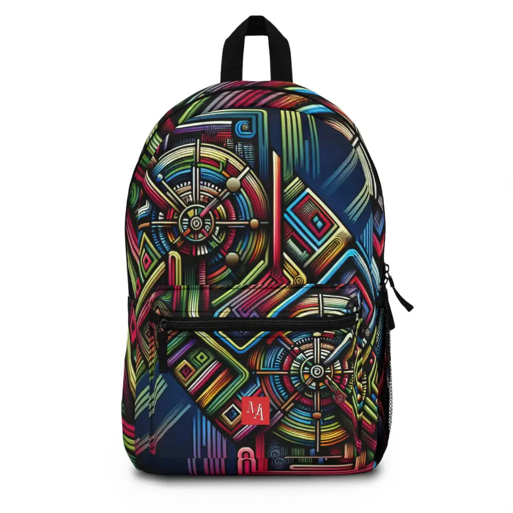 Chromatic Labyrinth Backpack One size Bags