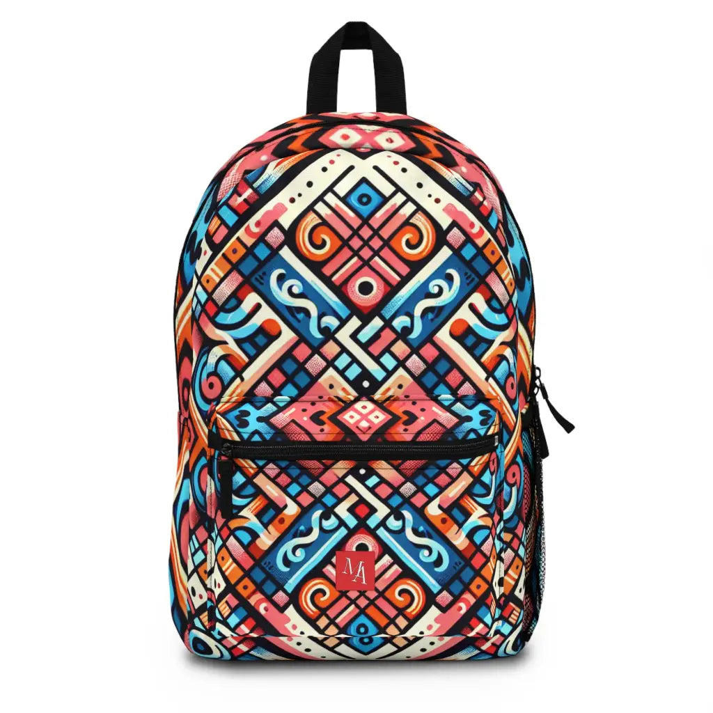Chromatic Labyrinth Backpack One size Bags