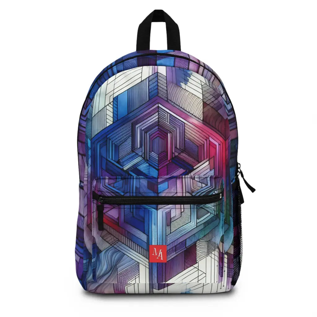 Chromatic Labyrinth Backpack One size Bags