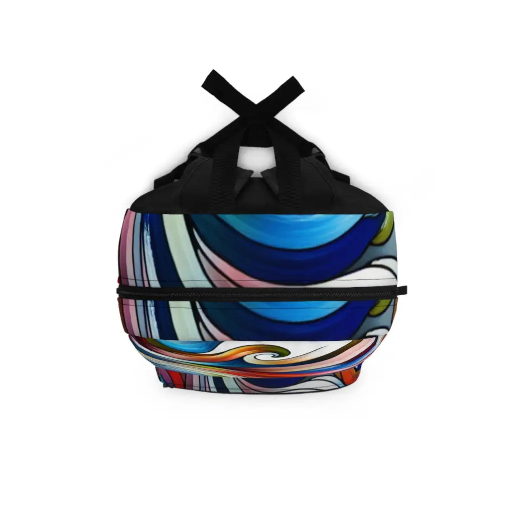 Chromatic Ripples Backpack One size Bags