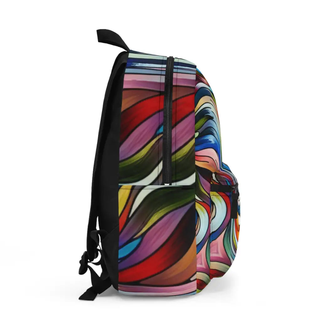 Chromatic Ripples Backpack One size Bags